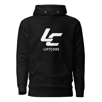 LIFTCORE- Glitch Geometry Premium Hoodie