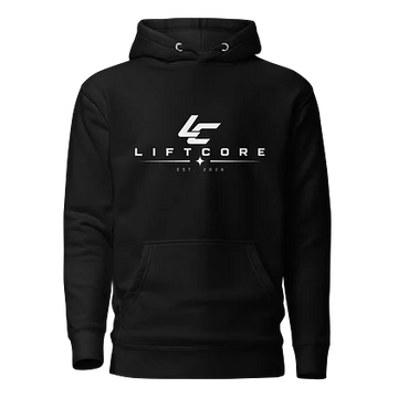 LIFTCORE- Pixelated Blockscape Premium Hoodie
